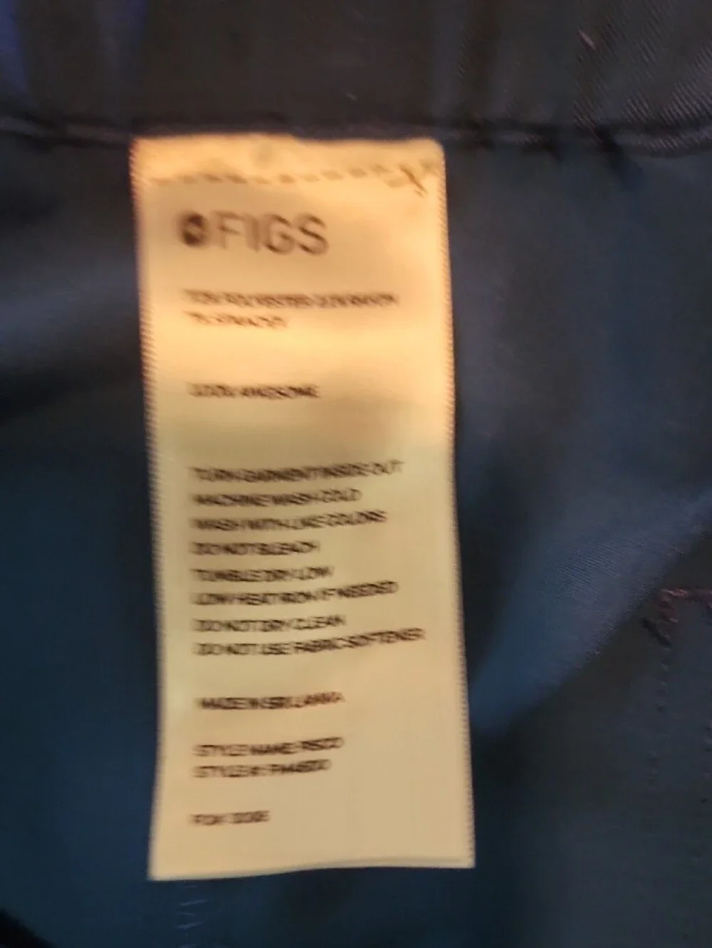 Medical Figs Men's Navy Drawstring Pants